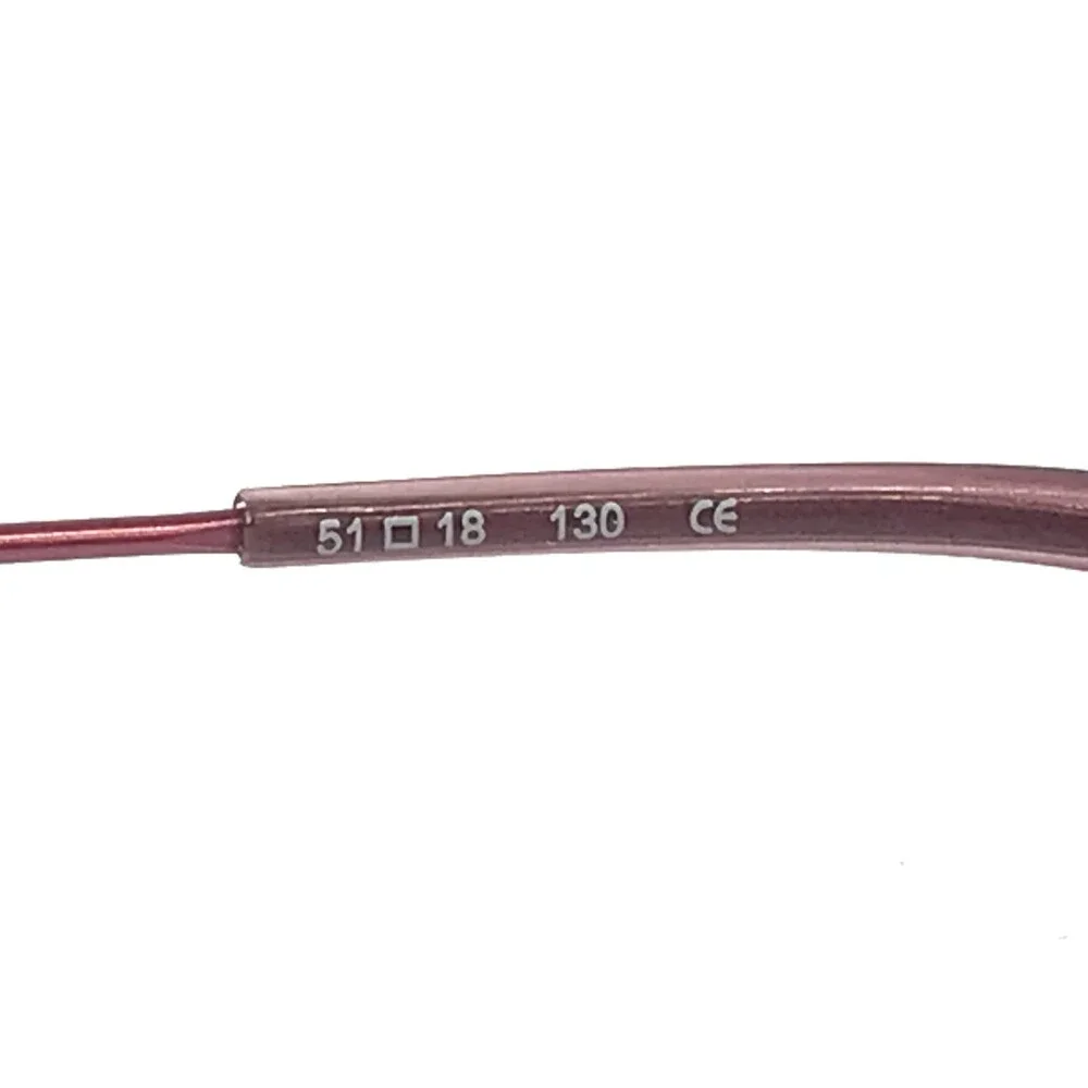 Calvin Klein Eyeglasses Frames ck5304 664 Burgundy Red Semi Rimmed 51-18-130
